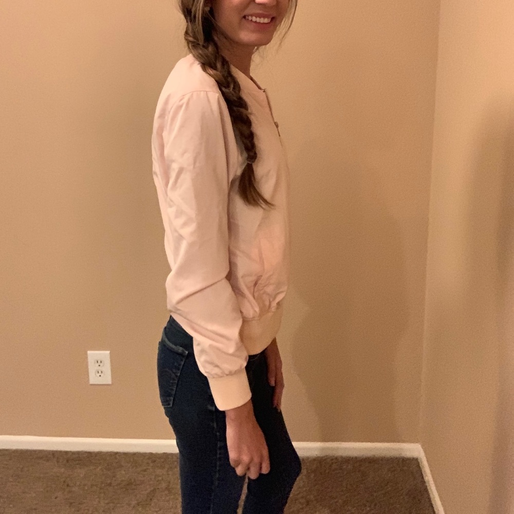 Pink bomber jacket - Picture 3 of 5